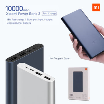 Xiaomi Mi 10000mAh Power Bank – Slim & Reliable Fast Charging
