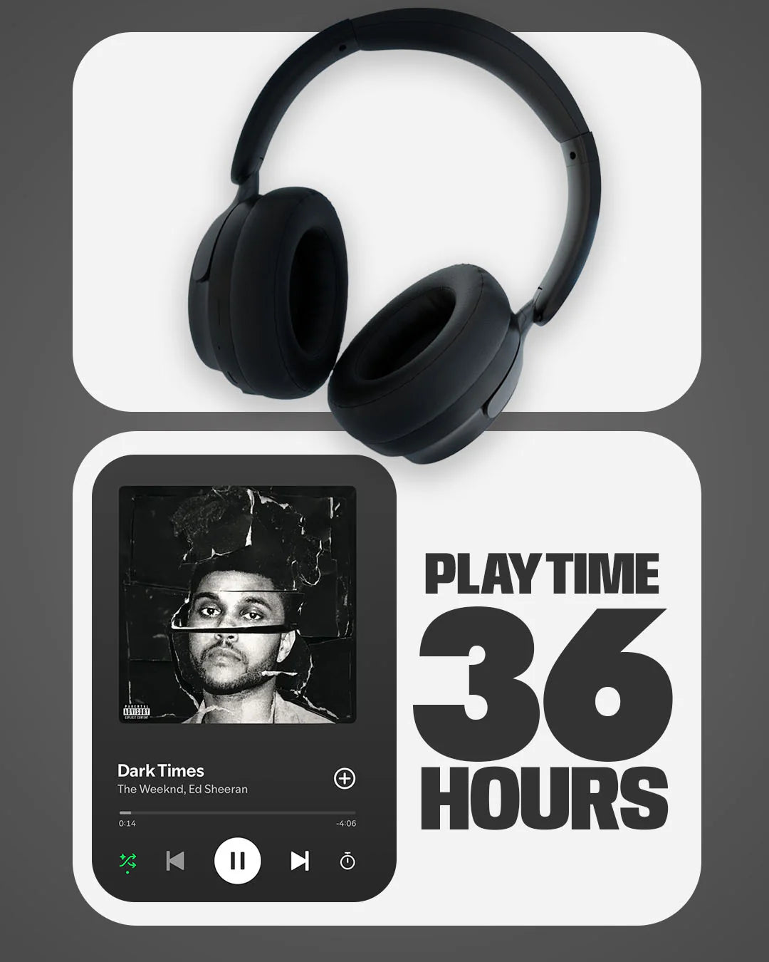 Premium Wireless Bluetooth Headphones