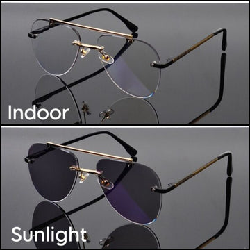 UV Protection Photochromic Sunglasses – Auto Darkening Lenses