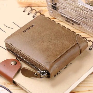 Premium Leather Bifold Wallet – Slim & Durable